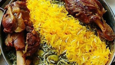 طرز تهیه باقالی پلو با گوشت بوقلمون+ نکات و فوتوفن ها