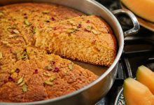 طرز تهیه کیک طالبی بدون فر؛ در قابلمه