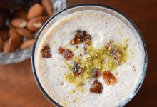 طرز تهیه میلک شیک خرما و نارگیل؛ نوشیدنی مقوی در ۵ دقیقه