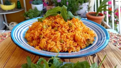 طرز تهیه کته گوجه با نخود فرنگی+ نکات و فوت‌‎وفن ها