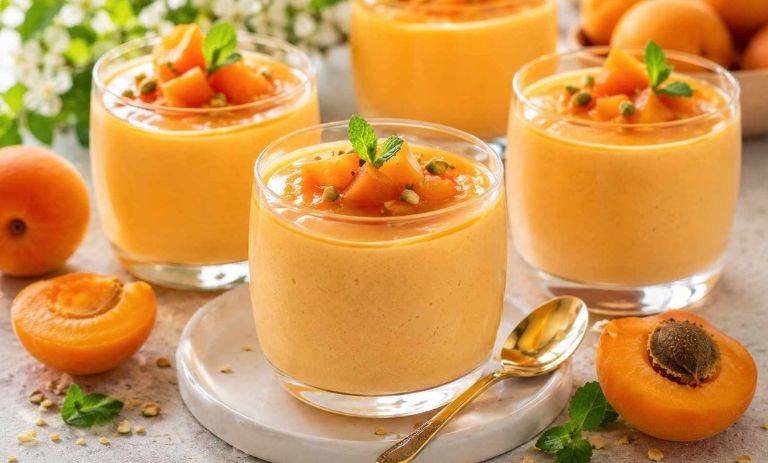 طرز تهیه موس زردآلو؛ دسر تابستانی خوشمزه