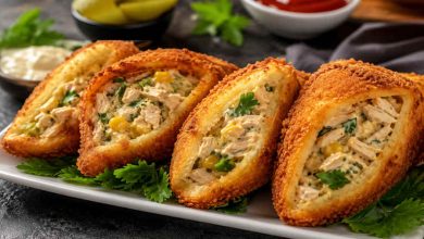 طرز تهیه جیب تاجر مرغ؛ با نان تست و سس مخصوص