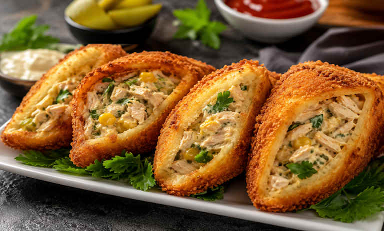 طرز تهیه جیب تاجر مرغ؛ با نان تست و سس مخصوص