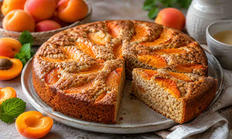طرز تهیه کیک زردآلو رژیمی؛ سالم و کمکالری