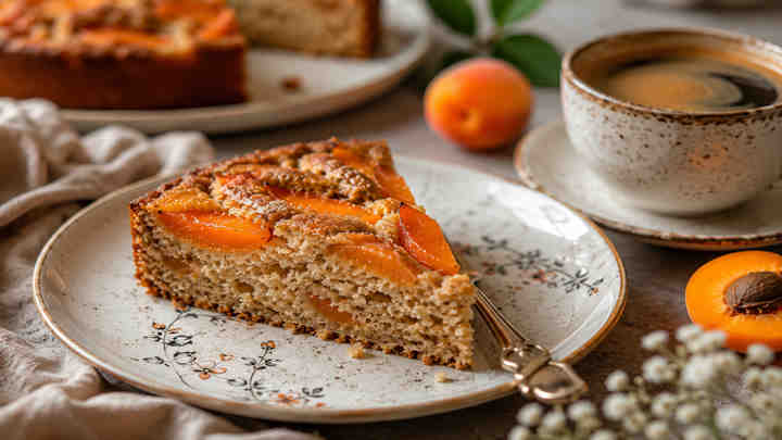 نکات و فوتوفن های طرز تهیه کیک زردآلو رژیمی
