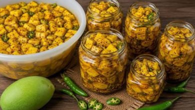 طرز تهیه ترشی انبه عسلی با روش ساده و سریع