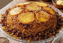 طرز تهیه اریشته داغلاما (ماکارونی آذربایجانی)؛ به روش سنتی