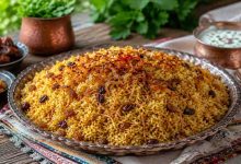 طرز تهیه بلغور پلو با رشته پلویی+ نکات و فوت‌و‌فن ها