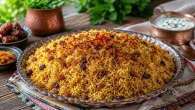 طرز تهیه بلغور پلو با رشته پلویی+ نکات و فوت‌و‌فن ها
