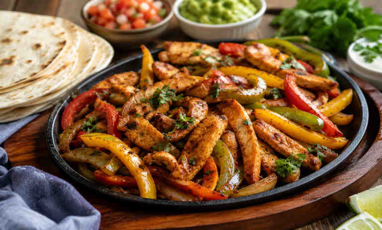 طرز تهیه فاهیتای مرغ (چیکن فاهیتا) مکزیکی