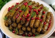 طرز تهیه دلمه آذربایجانی با برگ مو؛ به روش سنتی و اصیل