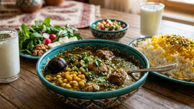 طرز تهیه خورش گیلاخه؛ غذای سنتی کردستان