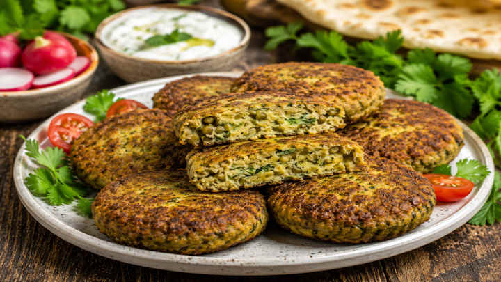 طرز تهیه کوکوی ماش و سیب زمینی