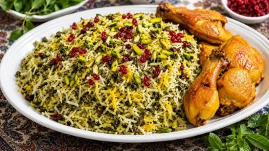 طرز تهیه کاهو پلو با مرغ؛ غذای جدید و متفاوت