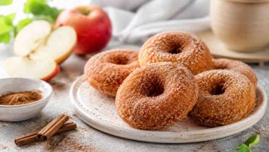 طرز تهیه دونات سیب و دارچین+ نکات خوشمزه‌تر شدن
