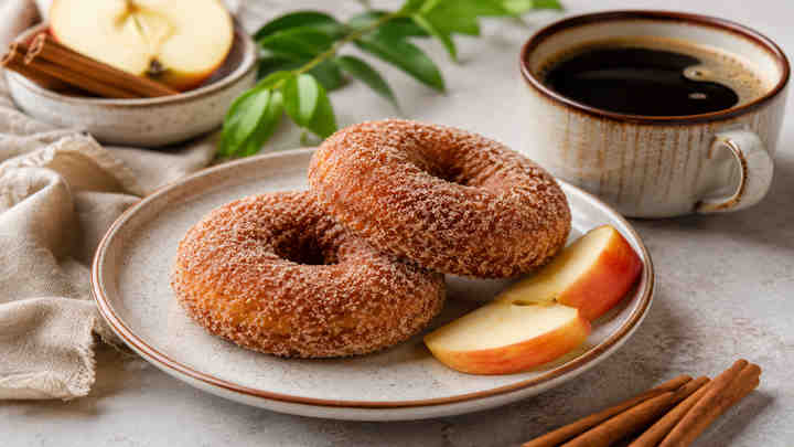 نکات و فوت‌وفن های طرز تهیه دونات سیب و دارچین