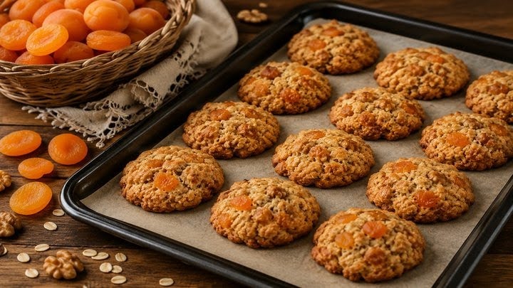 نکات و فوتوفن های طرز تهیه کوکی زردآلو نکات و فوتوفن های طرز تهیه کوکی زردآلو