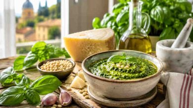 طرز تهیه سس پستو اصل ایتالیایی در خانه