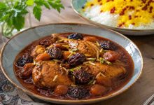 طرز تهیه مرغ با سس آلو + نکات طلایی برای سس خوشمزه
