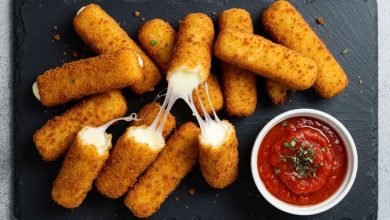 طرز تهیه پنیر کبابی سوخاری؛ ترد و کشدار به روش رستورانی