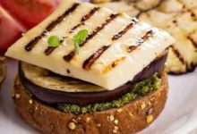 پنیر کبابی با بادمجان و کدو+ فوت‌وفن گریل کردن حرفه‌ای