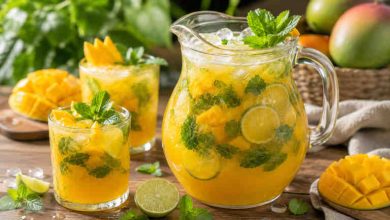 طرز تهیه موهیتو انبه خانگی؛ ساده و خوشمزه
