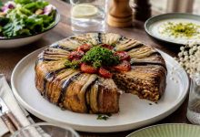 طرز تهیه ماکارونی بادمجان ترکیه‌ای (پاتلیجان دیبی)