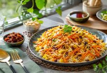 طرز تهیه هویج پلو گیاهی خوشمزه و سالم + فوت‌وفن‌های حرفه‌ای