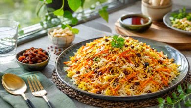 طرز تهیه هویج پلو گیاهی خوشمزه و سالم + فوت‌وفن‌های حرفه‌ای