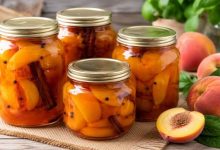 طرز تهیه ترشی هلو؛ چاشنی خاص برای کنار غذا