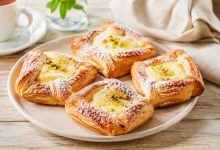 طرز تهیه شیرینی دانمارکی با خمیر هزارلا در کمتر از 30 دقیقه