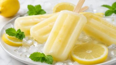 طرز تهیه بستنی یخی لیمویی خانگی؛ ساده و تابستانی