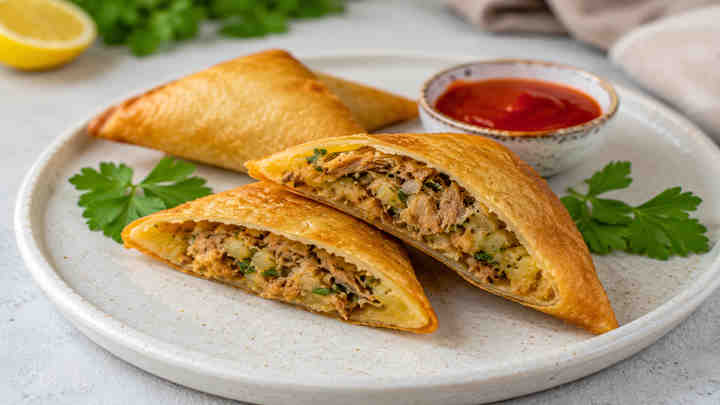 نکات و فوت‌وفن های طرز تهیه سمبوسه تن ماهی