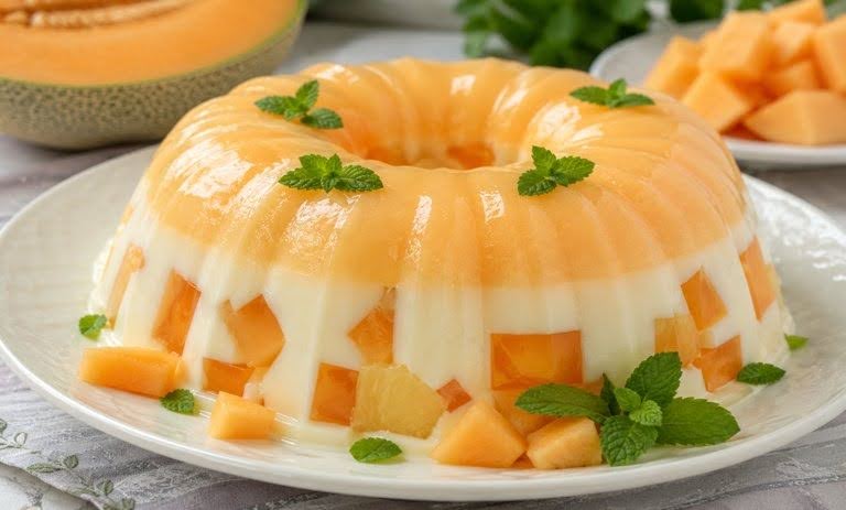 طرز تهیه دسر خربزه با ژله؛ انتخاب خنک و متفاوت برای تابستان