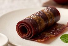 طرز تهیه لواشک آلو قرمز و شلیل با طعمی ترش و ملس