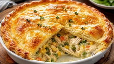 طرز تهیه پای مرغ با خمیر هزارلا+ فوت‌وفن ترد شدن خمیر