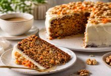 طرز تهیه کیک هویج و گردو؛ نرم و خوش‌طعم به سبک کافه‌ها