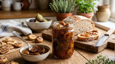 طرز تهیه مربای انجیر خشک+ نکات شکرک نزدن