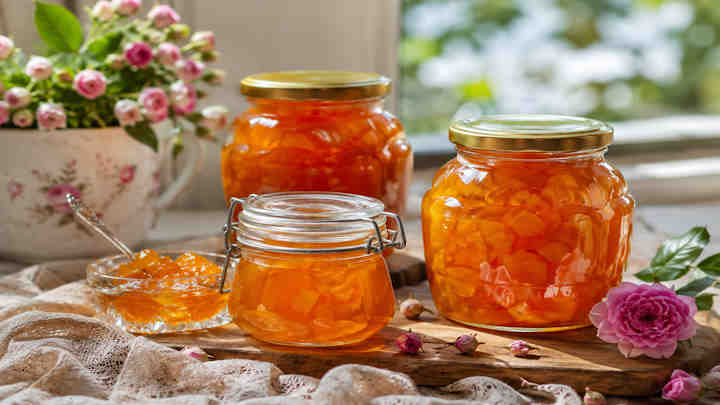 نکات و فوت‌وفن های طرز تهیه مربای سیب گلاب خانگی