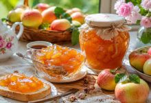 طرز تهیه مربای سیب گلاب؛ خوشرنگ و بدون شکرک