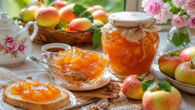 طرز تهیه مربای سیب گلاب؛ خوشرنگ و بدون شکرک
