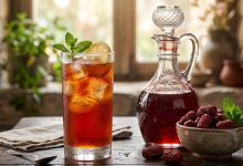 طرز تهیه شربت عناب؛ نوشیدنی سنتی و خوش‌رنگ با طعم خاص