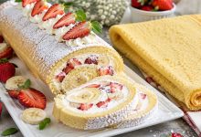 طرز تهیه رولت خامه‌ای؛ شیرینی مجلسی و خوشمزه به سبک قنادی