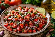 طرز تهیه سالاد گوجه فرنگی مصری؛ خوشمزه و پرطرفدار