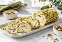 طرز تهیه بستنی رولی عربی با پسته