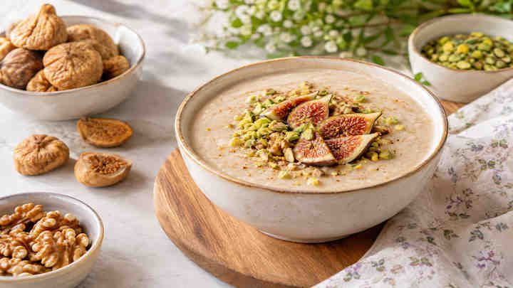 نکات و فوت‌وفن های طرز تهیه فرنی انجیر