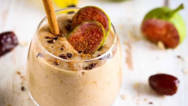 طرز تهیه اسموتی انجیر و موز؛ نوشیدنی مقوی و خوشمزه