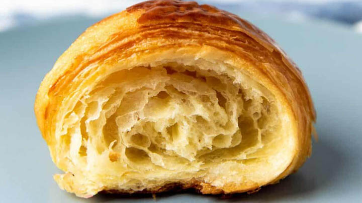 طرز تهیه خمیر کروسان فیلینگ دار