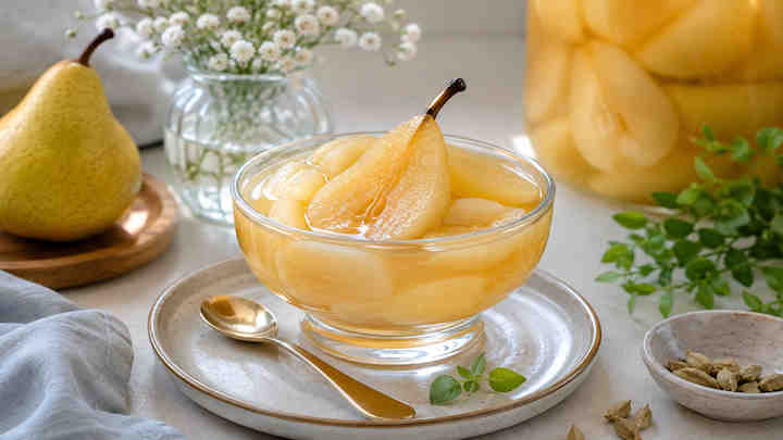 نکات و فوت‌وفن های طرز تهیه کمپوت گلابی خانگی