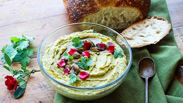 نکات و فوتوفن های طرز تهیه حمص پسته نکات و فوتوفن های طرز تهیه حمص پسته